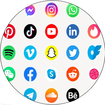 Social media platforms
Social media management 
